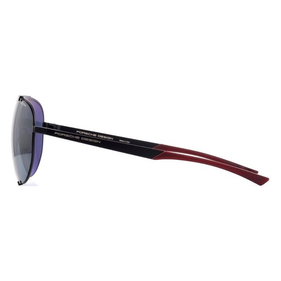 New PORSCHE DESIGN Black Aviator P8920 A Sunglasses Women - Picture 3 of 4